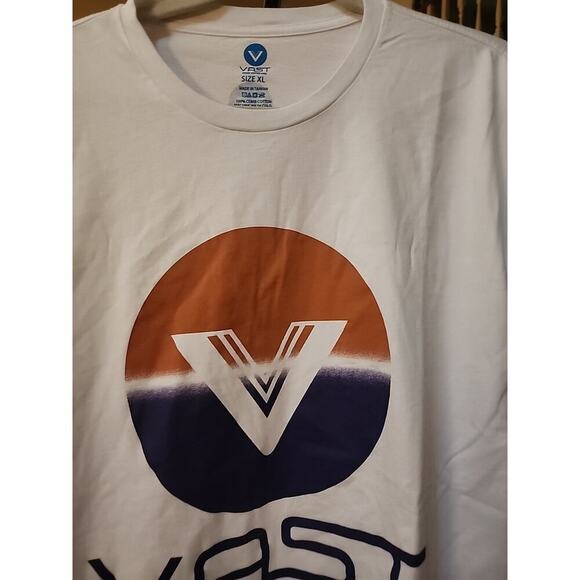 Vast Circle Logo Tee NEW NWT Skateboard Surfer Beach CR10 XL Excellent - Picture 2 of 6